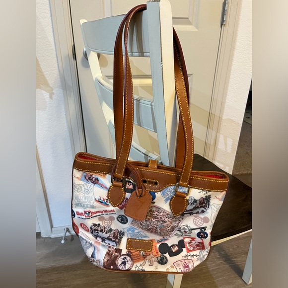 Dooney and Bourke Disney 40th Bucket/Shoulder Bag - Picture 2 of 10